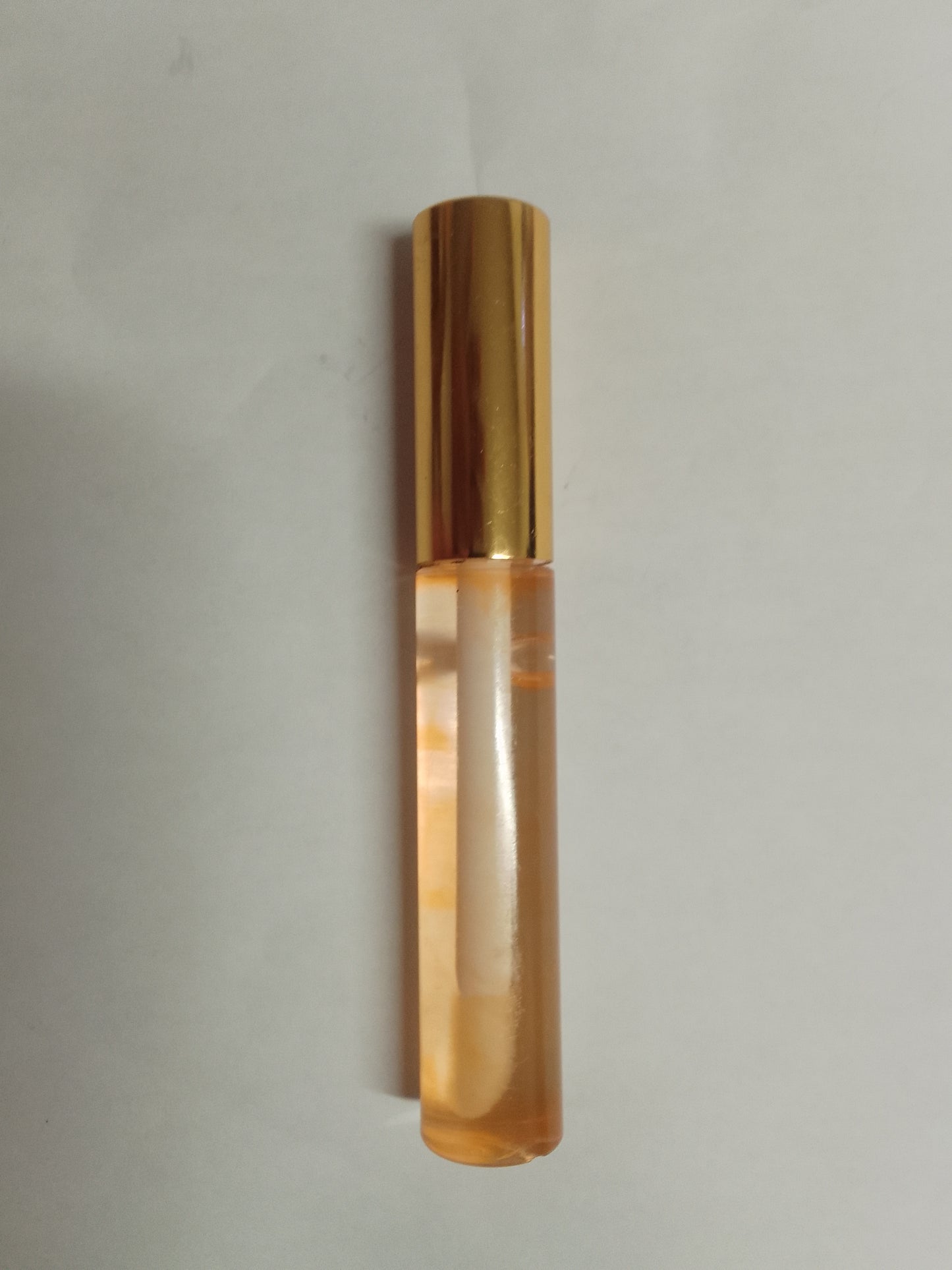 Brilho de sorvete laranja